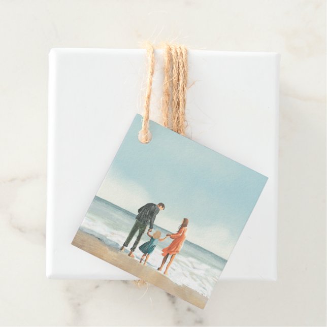 Étiquettes Cadeau Votre Propre Oeuvre Artistique | Téléchargez votre (En situation)