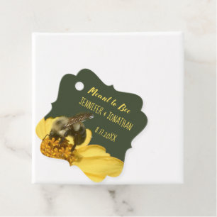 Étiquettes Cadeau Voulant Abeille pour le miel Faveurs mariage Photo