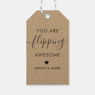 Étiquettes-cadeau Vous êtes Flime Awesome Gift Tag, Kraft
