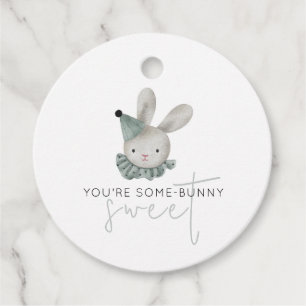 Étiquettes Cadeau Vous êtes un peu de lapin doux adorable Rustique