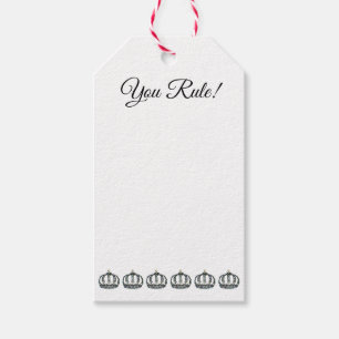 Étiquettes-cadeau "Vous Réglez !"