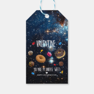 Étiquettes-cadeau Vous rendez mon univers doux Saint Valentin