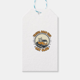 Étiquettes-cadeau Voyage T-shirt Art pour amateur de chat et d'anima