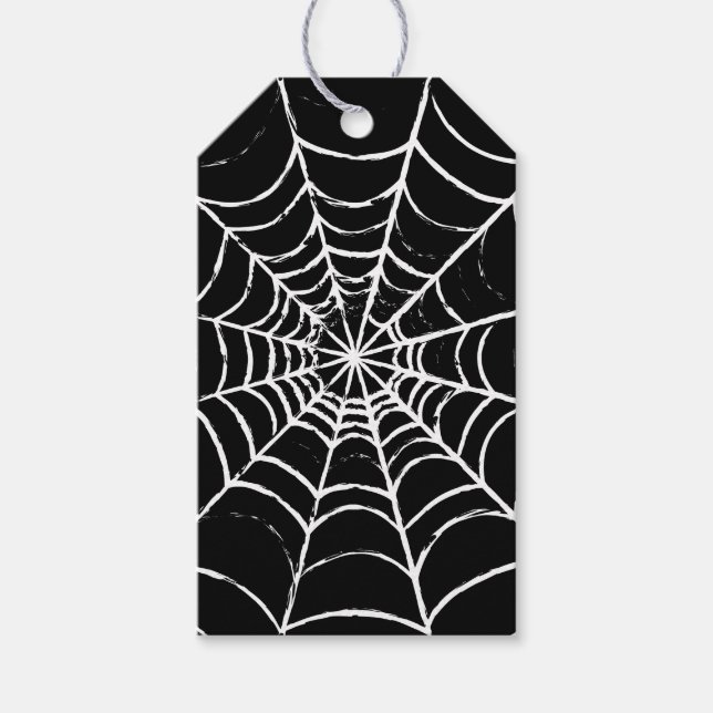 Étiquettes-cadeau Web sombre (Devant)