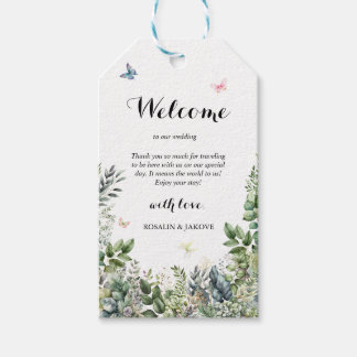 Étiquettes-cadeau Wedding Welcome Gift Tags