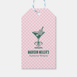 Étiquettes-cadeau Week-end de célibataire Pickleball moderne et Pros