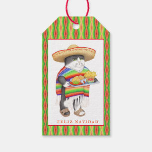Étiquettes-cadeau WENDELITO Feliz Navidad Tags cadeaux