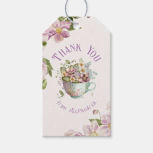 Étiquettes-cadeau WhimssFleur sauvage Fairytale Tea Party