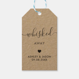 Étiquettes-cadeau Whisked Away, Whisk Favor, Mariage Tags cadeaux