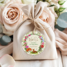 Wild One Garden Woodland Birthday