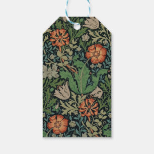 Étiquettes-cadeau William Morris Compton Fond d'écran classique