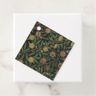 Étiquettes Cadeau William Morris grenade classique fruits