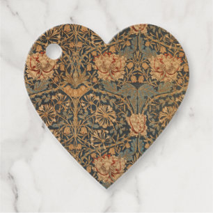 Étiquettes Cadeau William Morris Honeysuckle Rich Wallpaper