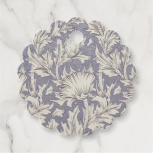 Étiquettes Cadeau William Morris Horn Poppy Classic Floral