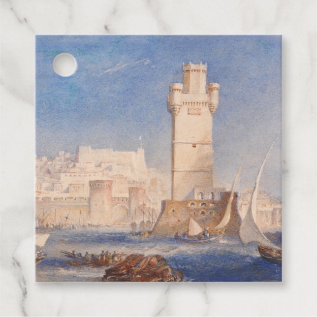 Étiquettes Cadeau William Turner Rhodes (Devant)