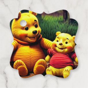 Étiquettes Cadeau Winnie l'Ooh 6.