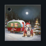 Étiquettes Cadeau Winter Bulldog Caravan Christmas Adventure<br><div class="desc">Laissez-vous tenter par la magie d'une nuit d'hiver enneigée alors qu'une caravane glisse gracieusement à travers le paysage illuminé par la lune. La beauté sereine de la neige scintillante et l'éclat enchanteur de la lune créent une scène captivante, promettant une aventure de Noël inoubliable remplie de chaleur, de joie et...</div>