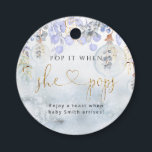 Étiquettes Cadeau Winter Pop it quand elle lance baby shower Favoris<br><div class="desc">Winter Pop it quand elle lance baby shower Favor Tags. Pour une personnalisation plus avancée de ce design,  il suffit de cliquer sur le bouton "Customiser" ci-dessus !</div>