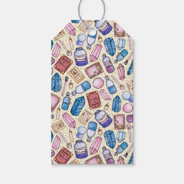 Étiquettes-cadeau Witchy Wonders - Balises cadeaux (Devant)