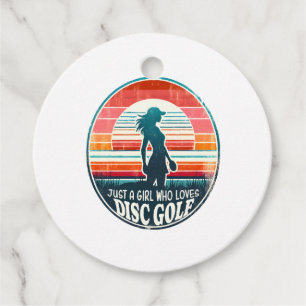 Étiquettes Cadeau Womens Disk Golf - Frisbee Golf Femme