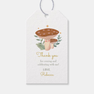 Étiquettes-cadeau Woodland Mushroom Birthday Tags cadeaux