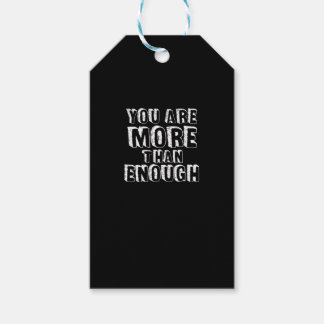 Étiquettes-cadeau You Are More Than Enough Faith Based Self Love Des