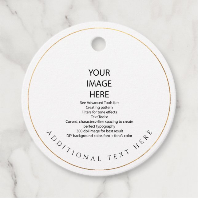 Étiquettes Cadeaux À Suspendre À Faire Soi-Même (Devant)