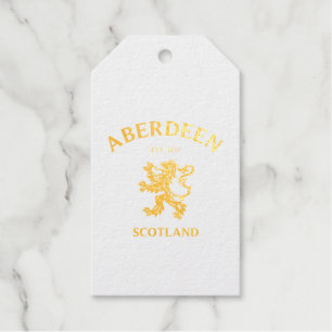 ÉTIQUETTES CADEAUX ABERDEEN