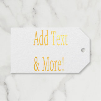 Étiquettes Cadeaux Ajouter du texte et plus ! Customisez votre propre