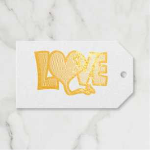 Étiquettes Cadeaux Amour