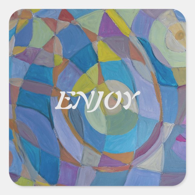 ÉTIQUETTES CADEAUX AUTOCOLLANTES. (Devant)