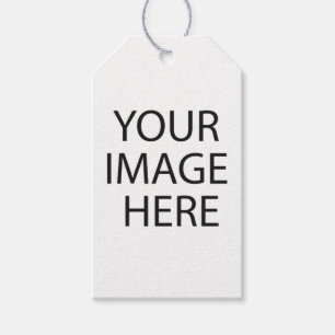 Étiquettes Cadeaux avec Votre Propre Image ou Text