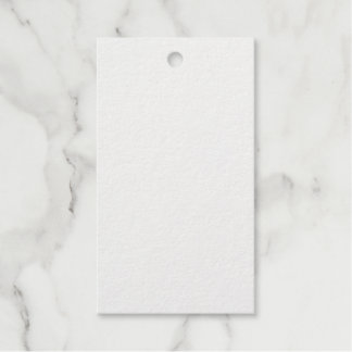 Étiquettes Cadeaux Balises cadeaux personnalisées Rectangle blanc