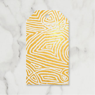 Étiquettes Cadeaux Balises Foil Foil Favoriser