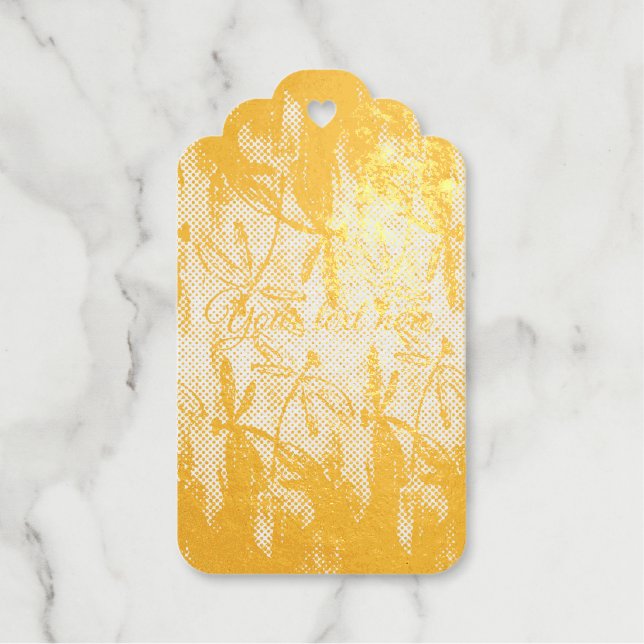 Étiquettes Cadeaux Brouillard de libellule (Recto)