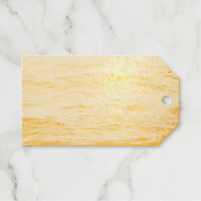 Étiquettes Cadeaux Closeuse d'eau de mer (Recto (horizontal))