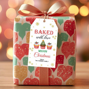 Étiquettes Cadeaux "Cuisinés avec Amour"   Étiquet