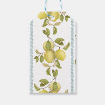 Étiquettes Cadeaux Danse Citron