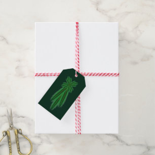Étiquettes cadeaux de la forêt de Pine Comet