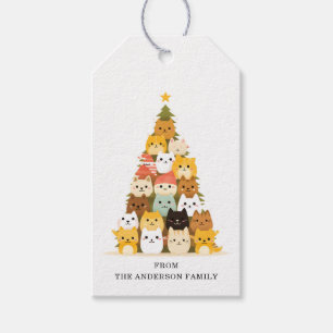 Étiquettes cadeaux de Noël