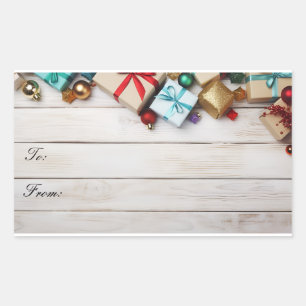 Étiquettes cadeaux de Noël