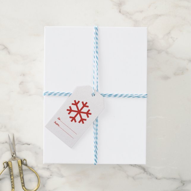 Étiquettes cadeaux de Noël (Avec de laficelle)