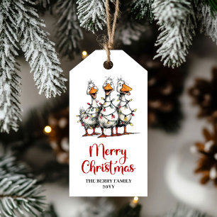Étiquettes Cadeaux de Noël Drôles Bizarres Idiotes