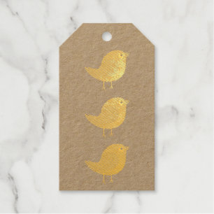 Étiquettes Cadeaux Enfants mignonette birdy