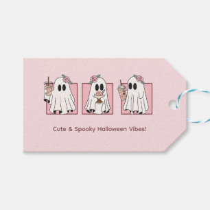 Étiquettes Cadeaux Halloween Pastel – Cute & Spook