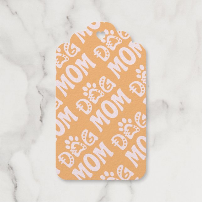 Étiquettes Cadeaux Maman Chien (Verso)