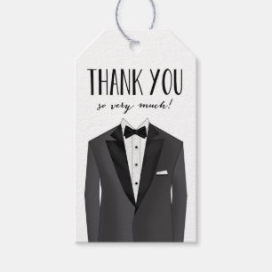 Étiquettes cadeaux Merci Groomsmen