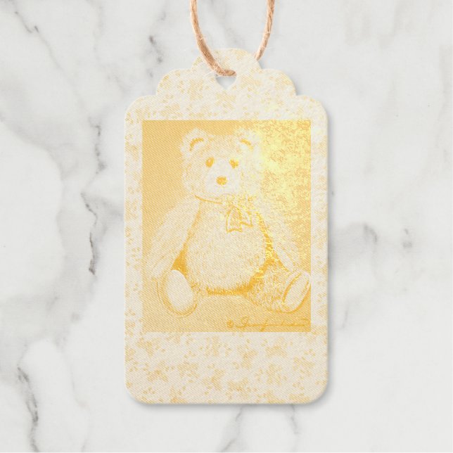Étiquettes Cadeaux Mon Teddy! (Recto)