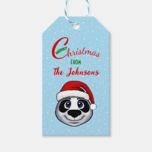 Étiquettes cadeaux Panda