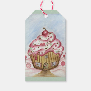Étiquettes cadeaux pour Cupcake de Noël